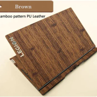 (Bamboo /Cloth) PU Leather 1PCS Top Skin Sticker Cover for 2021 Lenovo Legion 7 16"/ Legion 5 Pro 16" Gen6/ Legion Slim 7 7i 15"