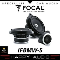 Speaker Split 2-Way FOCAL IFBMW-S PnP OEM BMW High End Car Audio Sound System Mid Bass + Tweeter ORI