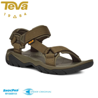 【TEVA 美國 男 Terra Fi 5 Universal 運動涼鞋《黑橄欖色》】TV1102456/休閒涼鞋/水陸鞋