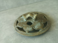 日本回流銅器香爐蓋子擺飾銅器香薰爐蓋子，圖片實拍，純銅，高2