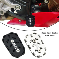 Motorcycle Rear Foot Brake Lever Pedal Enlarge Extension Peg Pad Extender For Honda CB500X CBR500R CB500F CB400X CB400F 2019-22