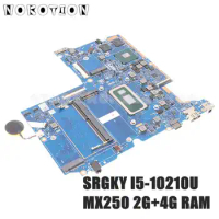 NOKOTION For Lenovo AIR 15 2019 IdeaPad S540 S540-15IWL Laptop Motherboard SRGKY I5-10210U MX250 2G NB8606_MB_V4 FRU 5B20S43000