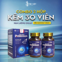 【SALE GIỮA THÁNG】 COMBO 2 HỘP 30 VIÊN KẼM BOSSMAN SỬ DỤNG 60 NGÀY, BỔ SUNG KẼM BIOZINC 120mg - Kẽm B
