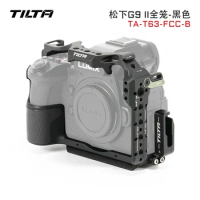 TILTA for Panasonic G9 II Camera Cage TA-T63-FCC-B TA-T63-A-B Expansion Cage Kit Accessories for Panasonic G92 Live Shooting