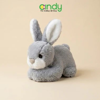 Cindy Boneka Kelinci Tidur Lucu Plush Boneka Bunny Lembut Teman Tidur Anak Kado Grey 235902