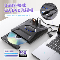 ANTIAN USB外接式CD/DVD光碟機 四合一多功能讀取燒錄機 可插卡/U盤刻錄機