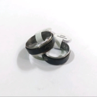 Cincin stainless Steel || Cicin Titanium || Cincin putar || Cincin anti karat Pria/Wanita Aksesoris 