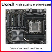 For ASUS X99-E-10G WS Original Used Desktop X99 X99M 2011 Socket LGA 2011 Core i7 LGA2011 V3 DDR3 Motherboard