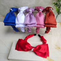 bando scrunchi pita besar dengan mutiara