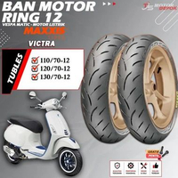 BAN MOTOR RING 12 TUBLES MAXXIS VICTRA BAN MOTOR TUBLESS VESPA MATIC MOTOR LISTRIK RING 12 TUBELESS 