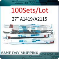 100Sets/Lot New A1419 A2115 LCD Display Screen Adhesive Strip for iMac 27'' Adhesive Tape Rapair Kit Replacement 2012-2019