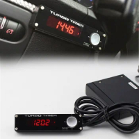 Universal Electronic Car Auto LED Digital Display Turbo Timer Delay Controller Car Accessories with logo