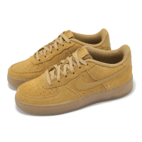 【NIKE 耐吉】休閒鞋 Air Force 1 LV8 GS 大童 女鞋 小麥色 棕 AF1 經典(HQ7476-700)