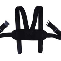 Wheelchair Seat Belt Breathable Elastic Wheelchair Strap Anti-Tip Back Seat Shoulder Fixing Brace Seat Belt For Wheelchair Users