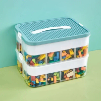 Kaluku Mall - TRL Kotak Penyimpanan Balok LEGO Stackable Storage Container - TR-6T