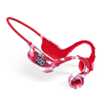 Bone Conduction Earphones Bluetooth Wireless Waterproof MP3 Player Hifi Ear-hook Headphone With Mic Headset Consumer Electronic