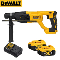 DEWALT DCH133 20V MAX XR Brushless Rotary Hammer Drill D-Handle Multifunctional Variable Speed Industrial Rechargeable Drill