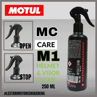 MOTUL HELMET CARE M1 PEMBERSIH CLEANER HELM VISOR AGV ARRAY DLL 250ML 100% ASLI ORIGINAL