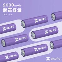 強強滾優選~【OXOPO乂靛馳】XN系列高容量 鎳氫充電電池 (3號8入)