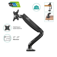 Kaloc Original DS90 17-32 inch KLC-DS90 Single Monitor Stand 1 Monitor Ergonomic Desk Stand Monitor 