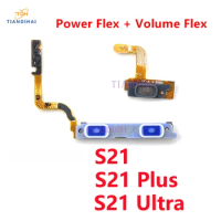 Power Volume Flex For Samsung Galaxy S21 Plus Ultra S21ultra S21Plus Volume Button Power Switch On Off Key Ribbon Flex Cable