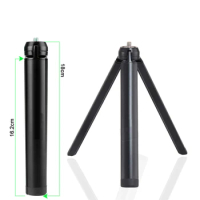 TUYU Aluminum Alloy Extension Stick Holder Tripod Mount Handheld Gimbal For Go Pro MAX insta 360 ONE X2 19.5cm Tripod New