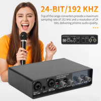Teyun Audio Interface Produce UR22C Sound Card for Recording Composing Guitar Audio interface USB audio Headphone Amplifier