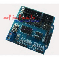 by dhl or ems 200 pieces high quality Sensor Shield Digital Analog Module Servo Motor for Arduino UNO R3 MEGA V5