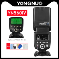Yongnuo YN560IV YN560 IV Flash Speedlite Universal For Pentax Canon Nikon Sony Fuji Olympus Camera Optional YN560-TX II Trigger