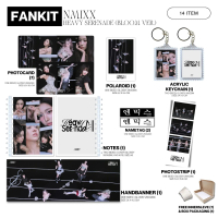 FANKIT NMIXX HEAVY SERENADE 14 ITEM KPOP UNOFFICIAL HAEWON LILY SULLYOON BAE JIWOO KYUJIN