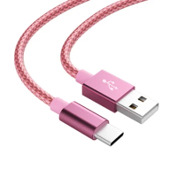 USB Type C Cable 2.4A Fast 1M 2M 3M For Galaxy S10 S9 Note 9 Note 8 Plus LG V30 G6 G5 V20 Fast Charging Charger Cable