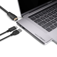 MINIX NEO SD4 USB-C 480GB SSD with Multiports Hub for Apple MacBook Air/Pro | HDMI 4K@60Hz | Thunderbolt 3 | USB 3.0