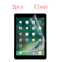 Transparent Screen Protector For Apple iPad 9.7 2017/2018/ipad pro 9.7 2016/ipad pro 10.5 2017/ipad 2/3/4/ipad Air/Air 2, 2PCS