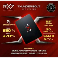 SSD RX7 128GB Resmi 3 Tahun, Kecepatan 550MB/s Original