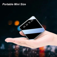 10000mAh Power Bank Dual USB Mini Portable Mobile Phone External Battery Powerbank for iPhone 13 Pro Max Samsung Xiaomi