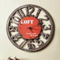 時鐘 藝術掛鐘-木質美式3D復古創意壁鐘3色72z25【獨家進口】【米蘭精品】