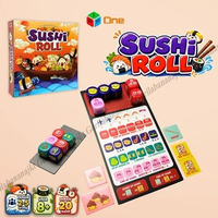 Sushi Roll Board Game Mainan Kartu Family
