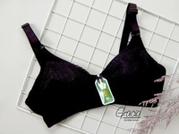 1 PCS BH / Bra Menyusui Plum 037 size 34 - 44 Ibu Hamil Hitam 44