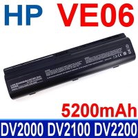 HP VE06 高品質電池 DV2000 DV2100 DV2200 DV2300 DV2400 DV2500 DV2600 DV2700 DV2800 DV2900 DV6000 DV6100 系列