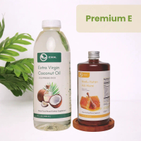 CIKAL VCO 1 Liter + Madu Hutan 500ml Paket Premium Keluarga Minyak Kelapa &  Madu Besar