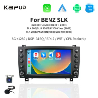 Kapud 8″ Android 12 Car Multimedia Radio Player For Benz SLK R171 200K SLK 350 SLK300 SLK280 2004-2010 CarPlay AUTO SWC BT