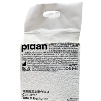 pidan 混合貓砂 豆腐貓砂2.4kg*4包( 3秒結團 除臭貓砂 豆腐砂)