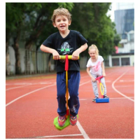 Kids Physical Exercise Frog Jumper Foam Pogo Stick Kangaroo Jumping Shoes Outdoor Activities Sensory Toys for Children Fun Games