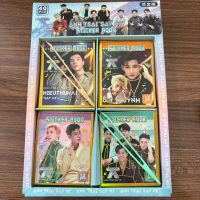 Sticker Anh Trai Say Hi [Vỉ 40 Cuốn] - Hình Dán Thần Tượng HIEUTHUHAI, Isaac, Negav... 🌟🔥