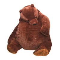 1pc Giant 100cm Soft Teddy Bear Plush Toys Brown Bear Super Big Hugging Pillow Animal Cushion Children Birthday Gift