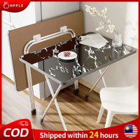 【Ap】Folding Dining Table/Side Table/Meja Lipat/camping table/Hawker Table/40cm/60cm/80cm
