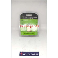 TEKIRO kunci gembok 20 mm gembok koper gembok tas gembok kuningan BPN