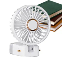Travel Fans Portable Foldable Desktop Air Conditioner Fan USB Rechargeable Portable Air Conditioner Desktop Cooling Device