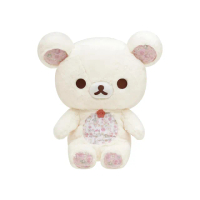 【San-X】拉拉熊 懶懶熊 午茶時光系列 造型絨毛娃娃 M 小白熊(Rilakkuma)