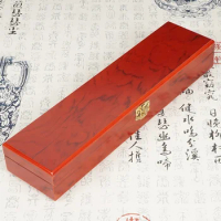 High-grade Jewelry Wooden Box Buddha Beads Packaging Box Brush Stationery Bracelet Necklace Jewelry Collection Box Wholesale